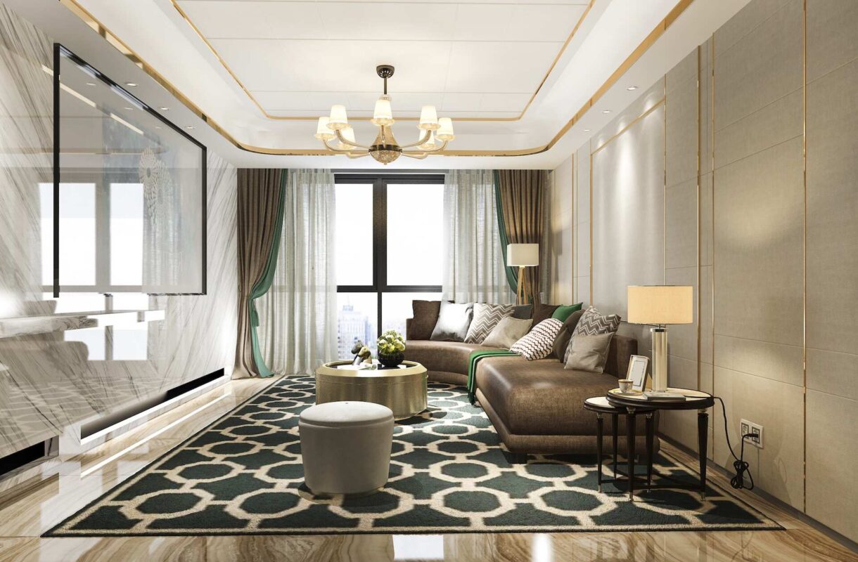 Sufit podwieszany w salonie – czy warto? Porady i inspiracje aranżacyjne