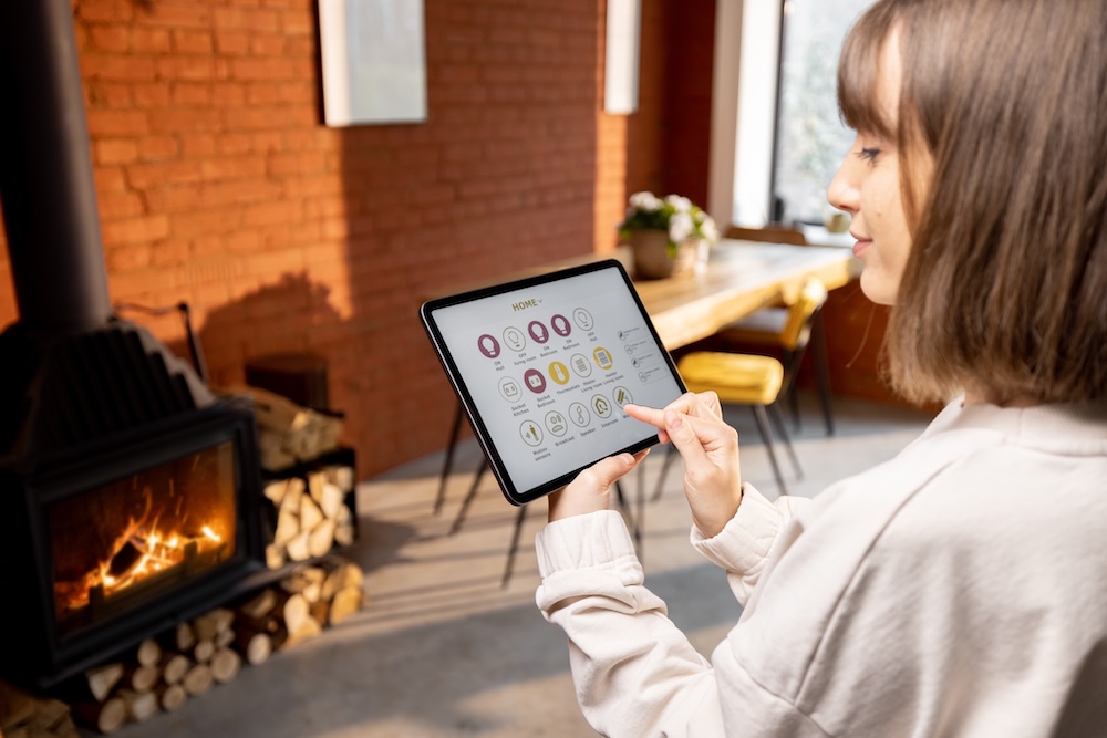 nowoczesne domy z systemem smart home 