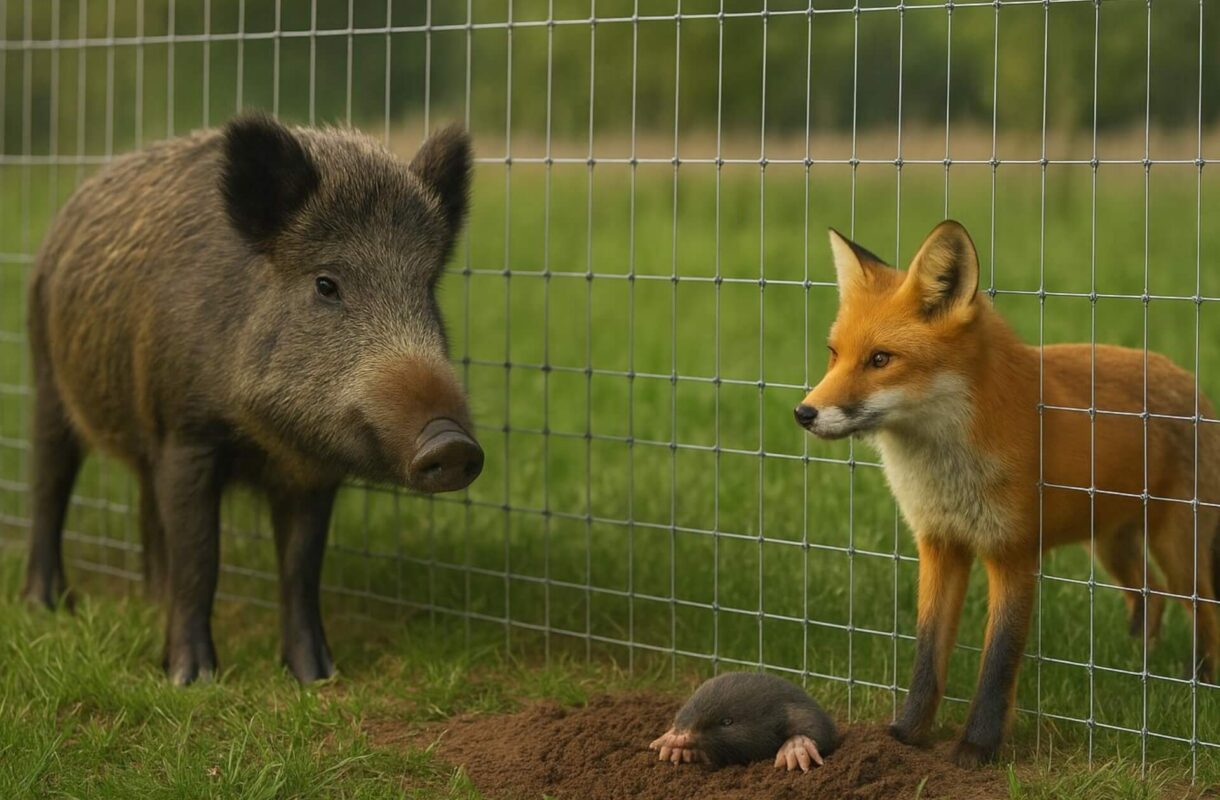 Jak zabezpieczyć działkę przed dzikami, lisami i kretami? Poradnik