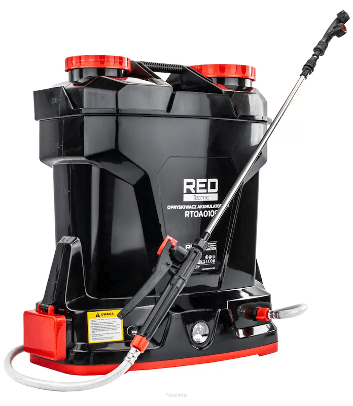 Jaki opryskiwacz akumulatorowy kupić? Red Technic RTOA0109