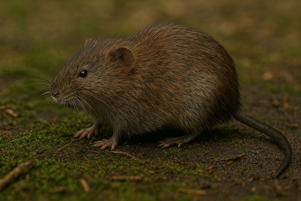 ryjówka a nornica - rozpoznanie karczownika  ryjówka a nornica - podobieństwo do karczownika