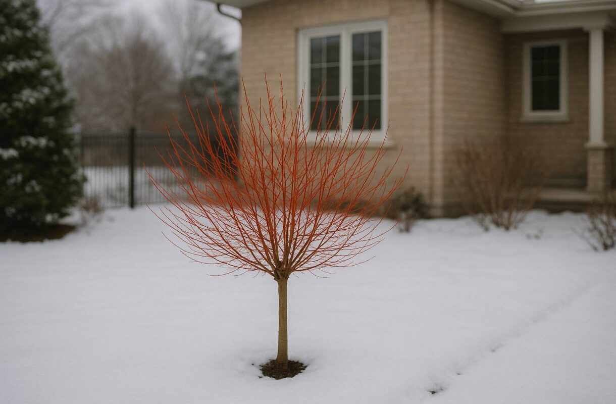 Wierzba Hakuro zimą – wygląd, pielęgnacja i ochrona. Poradnik