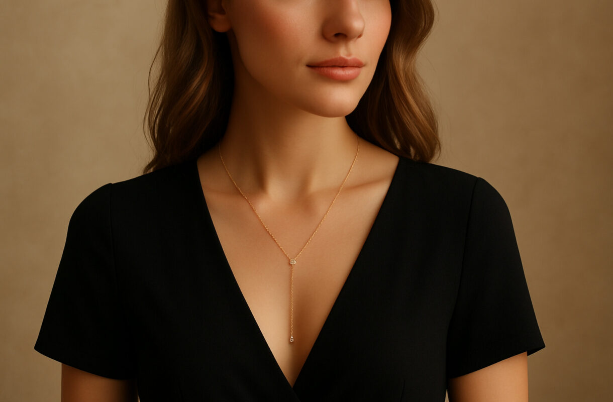 Jaki naszyjnik do dekoltu V wybrać?