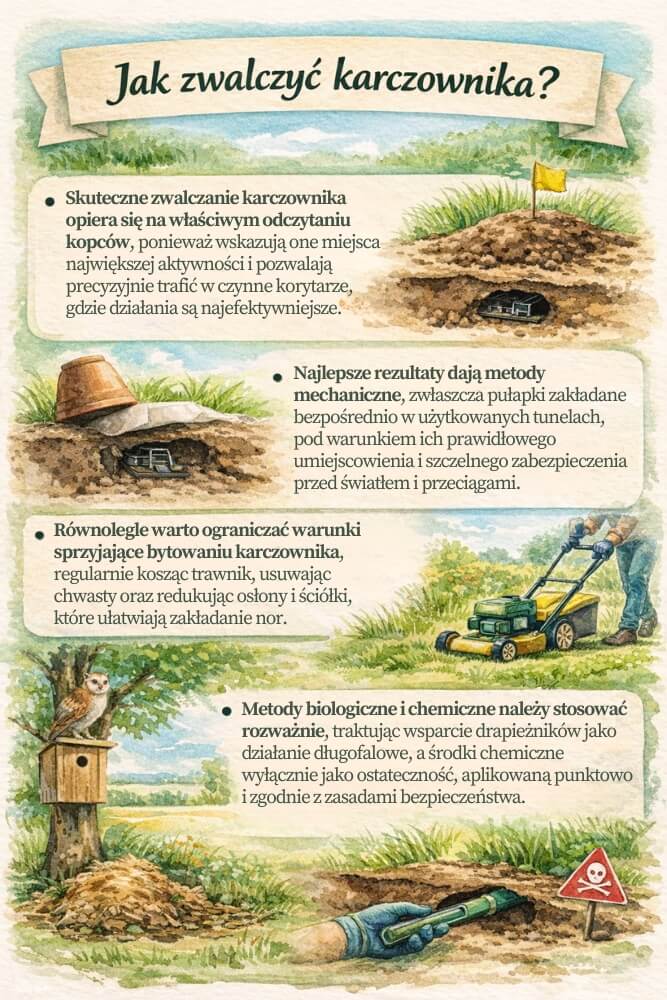 zwalczanie karczownika