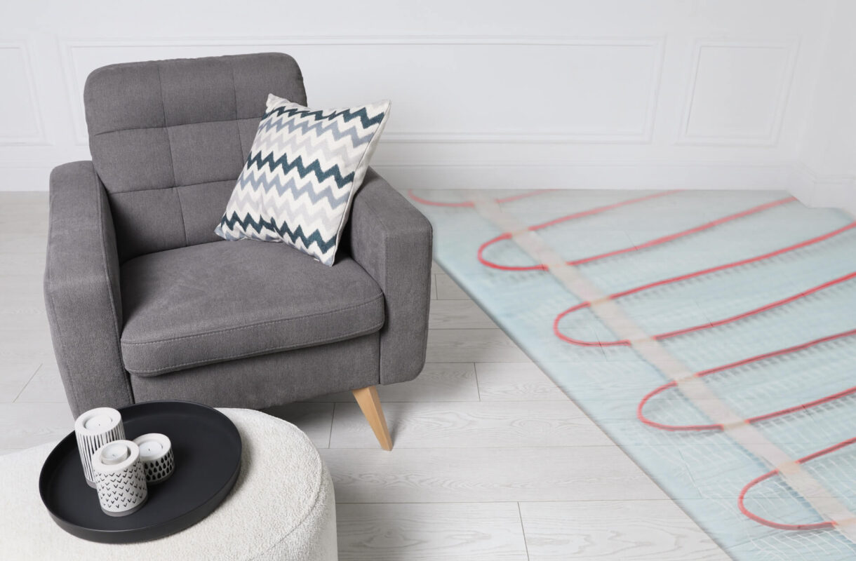 Salon 30 m2 – ile pętli podłogówki? Planowanie ogrzewania podłogowego