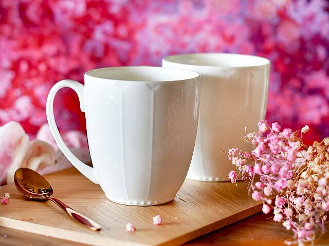 kubki porcelanowe minimalistyczne