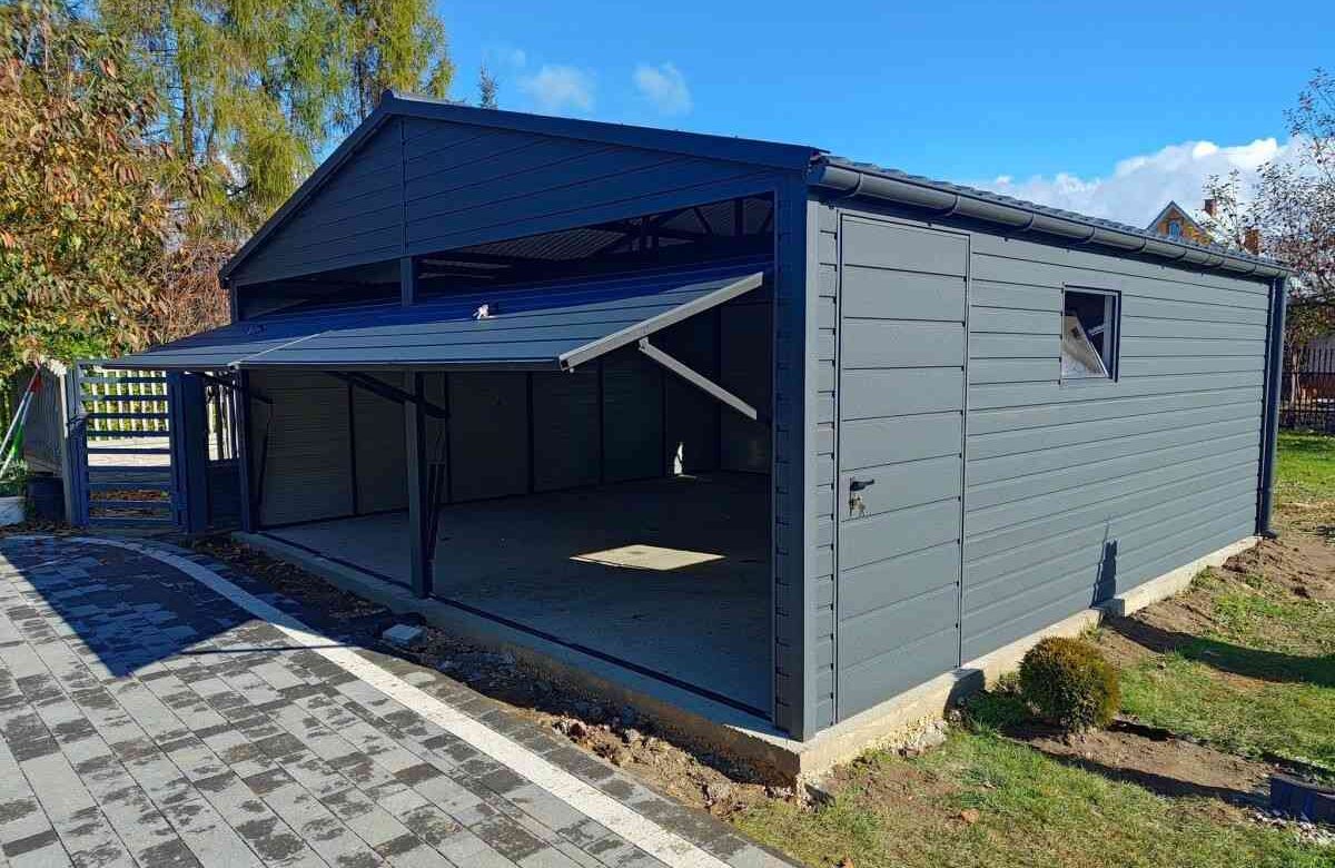 Garaż blaszany 3×5, 4×6 czy 6×6 – najpopularniejsze wymiary i ich zastosowanie