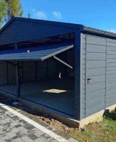 Garaż blaszany 3×5, 4×6 czy 6×6 – najpopularniejsze wymiary i ich zastosowanie