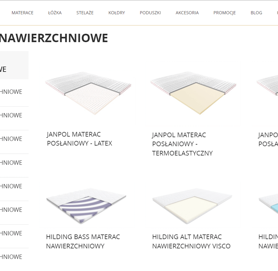 Materace nawierzchniowe – kiedy wystarczy topper, a kiedy konieczna jest wymiana materaca?